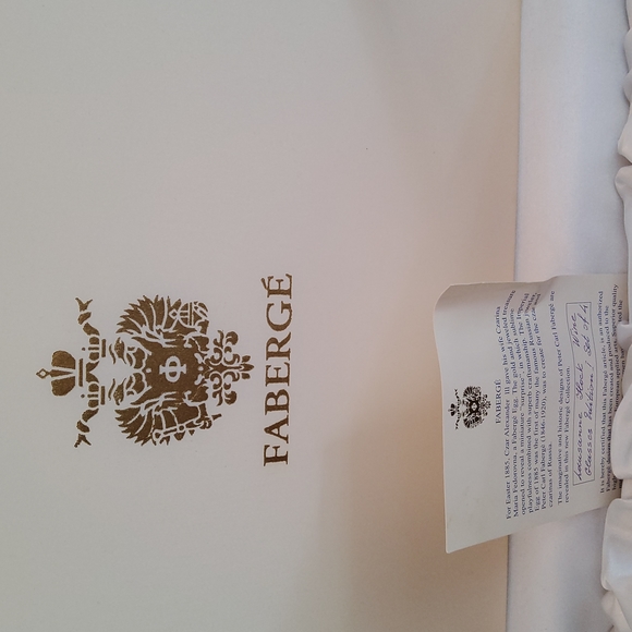 FABERGE LAUSANNE  HOCK WINE GLASSES EDITION #1 SET OF 4.. - Picture 5 of 9